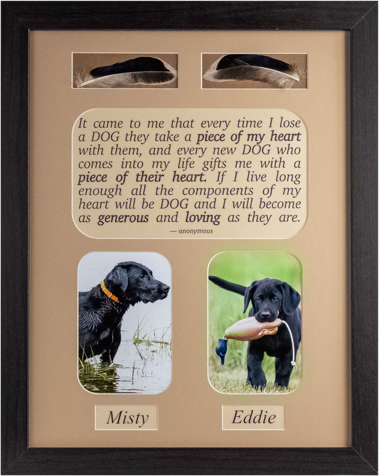 Personalized Duck Dog Frame