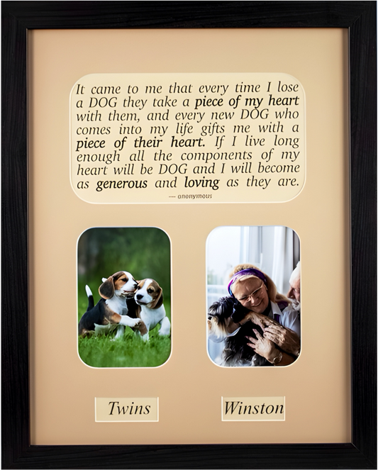 Personalized General Dog Frame